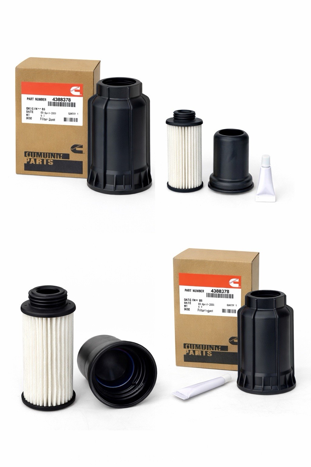 UF106 DEF FILTER KIT U58/11KIT MANN U58/11 4388378 UF106 PE17002 2122909PE