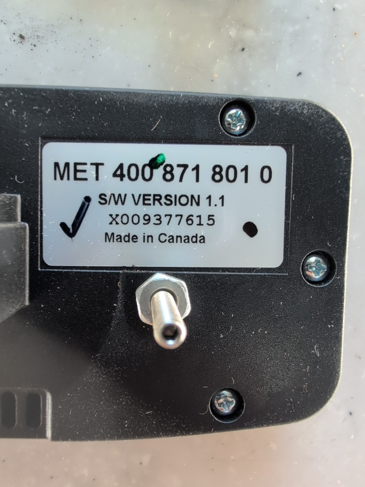 Wabco MET 400 871 801 0 OnGuard Collision Warning Display Module NW$