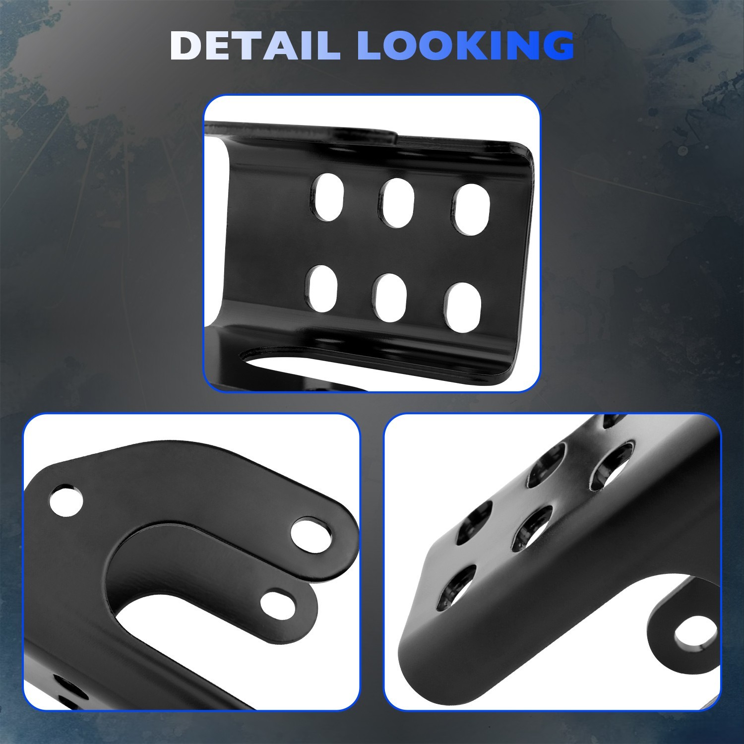 6X Easy Off Tarp Body Mount Stops Bracket 1100833 For Shurco 1705775 1703604