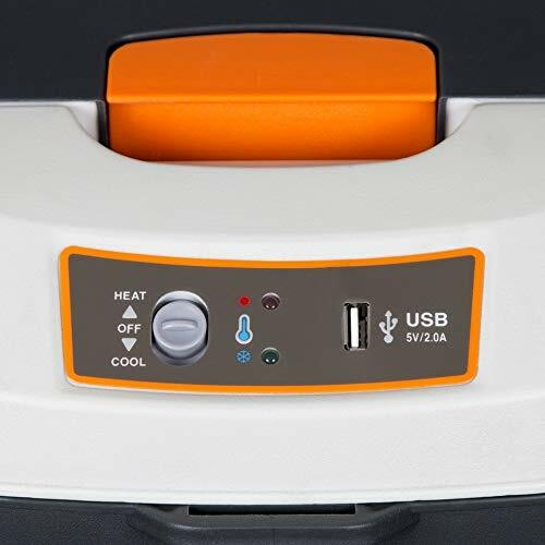 United Pacific 99121 Portable 10Qt/9.5L Thermoelectric Fridge, 12V – 1 Unit