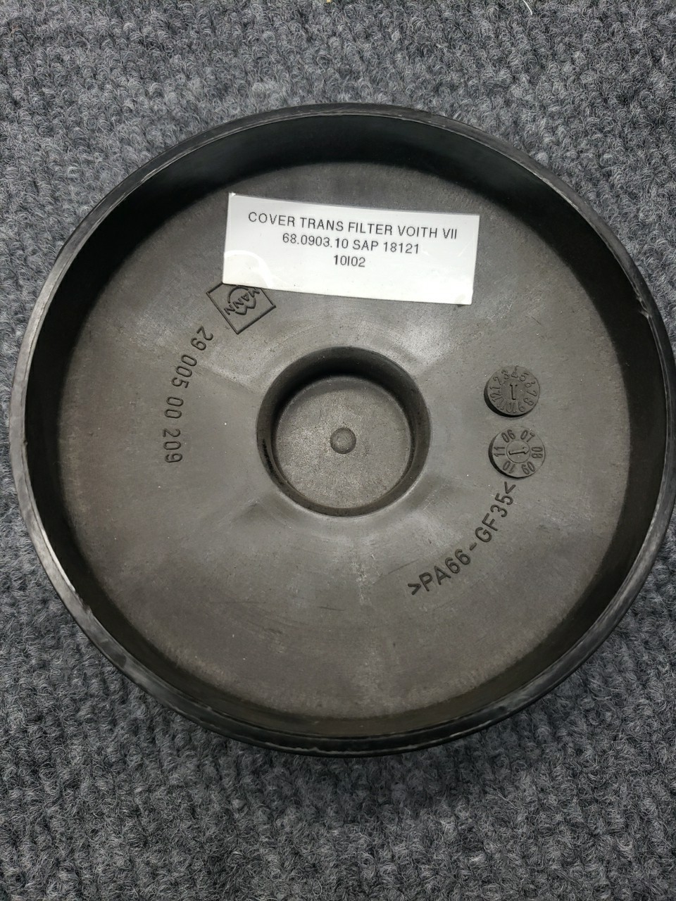 VOITH Transmission Pan Filter Cover, MANN 29-005-00-209, 68-0903-10, 8909031/new
