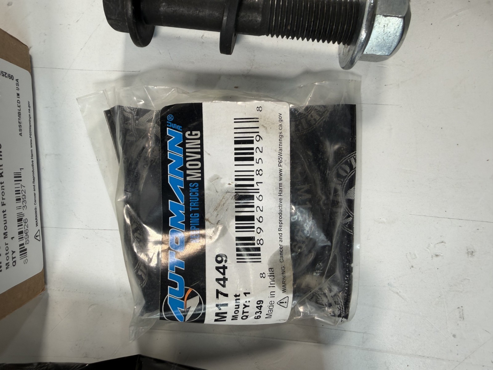 Automann M17450K Front Motor Mount Kit International ProStar WorkStar LoneStar