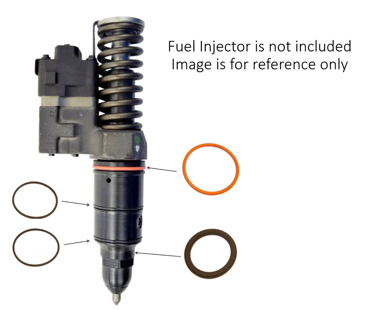 Injector O-Ring Seal Kit for Detroit Series 60 & 50 Ref # 5234702 23511870 6 set