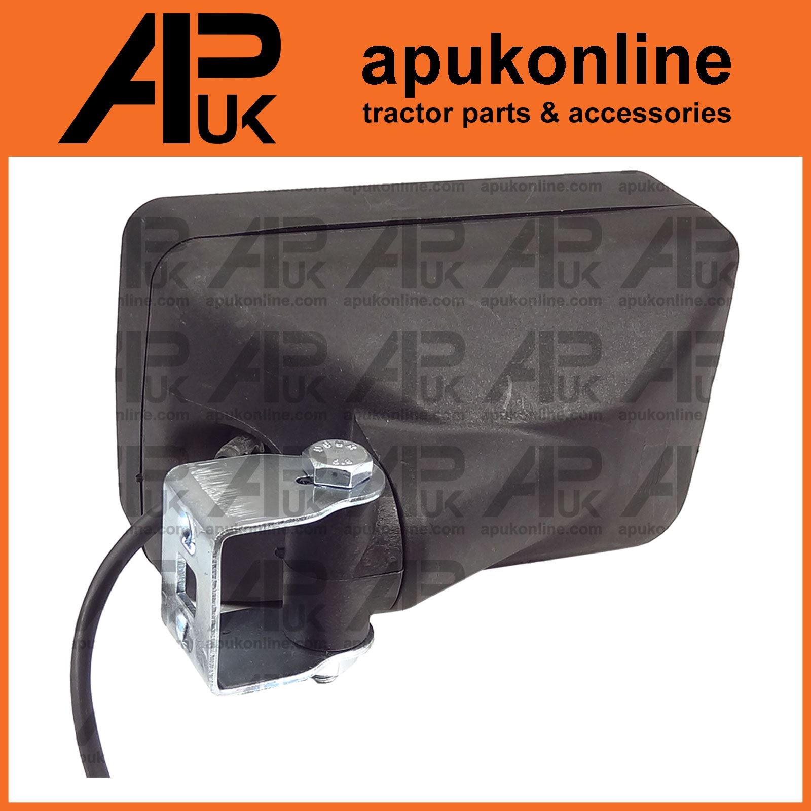 2X Rectangle Halogen Work Lights Side Mounting Flood Beam Digger 4×4 Offroad