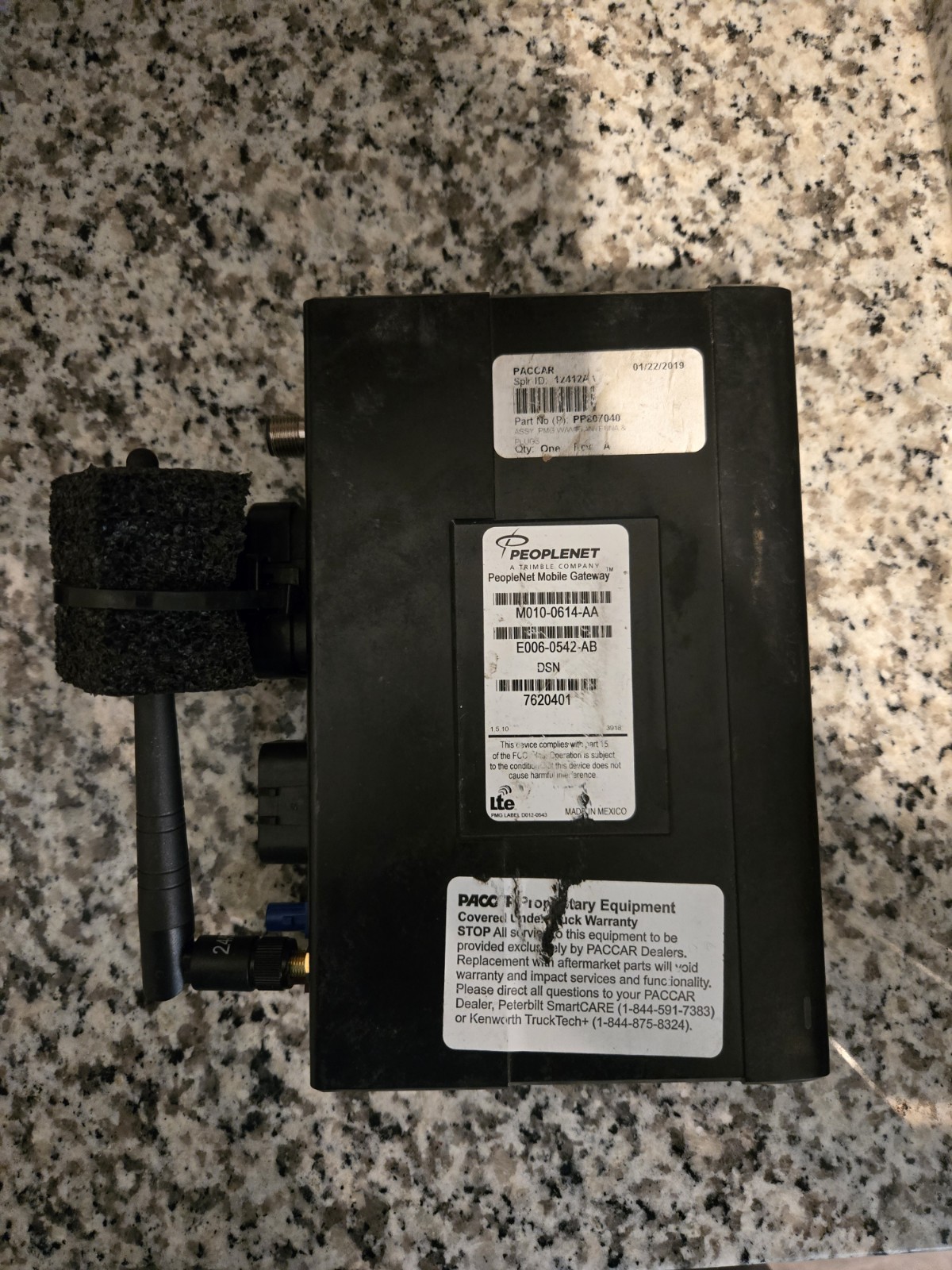 Pana Pacific Paccar PP807040 Module Assembly, PMG with Wifi, Antenna, and Plugs