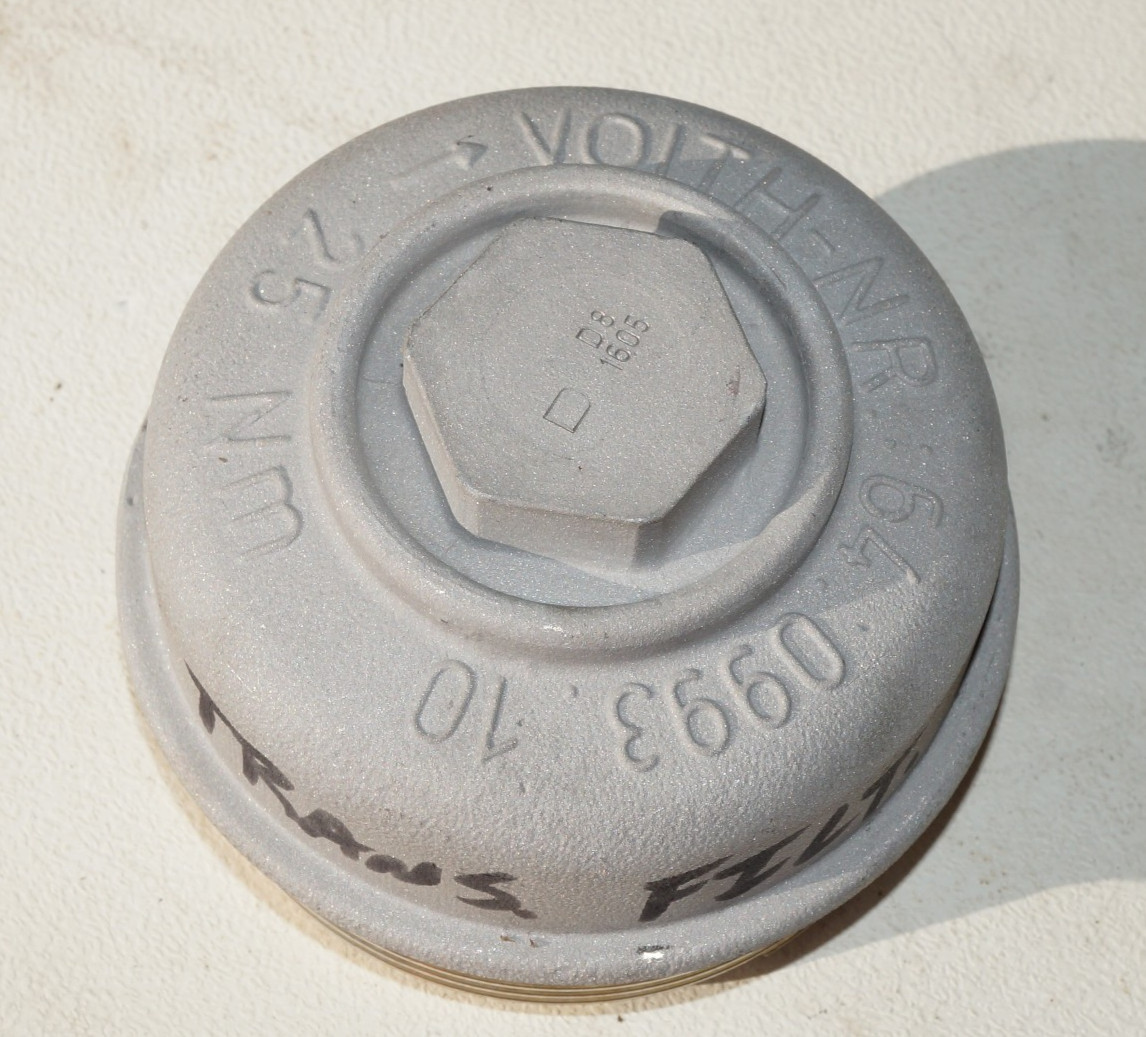 VOITH 68-1206-10 Transmission Oil Filter Cap 64.0993.10, 67.504.17.160, 8906101