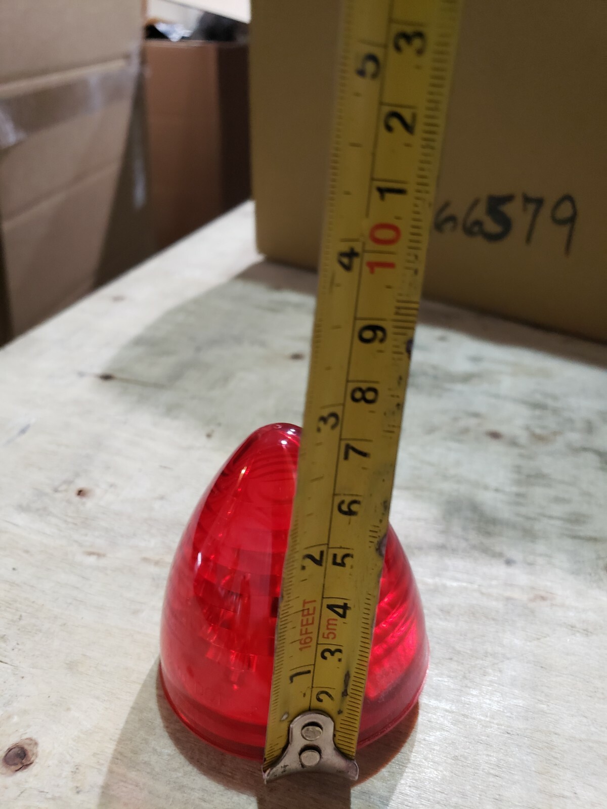 QTY of 2}}}Optronics MCL23RB Marker Clearance Light Beehive Red 2.5” Submersible