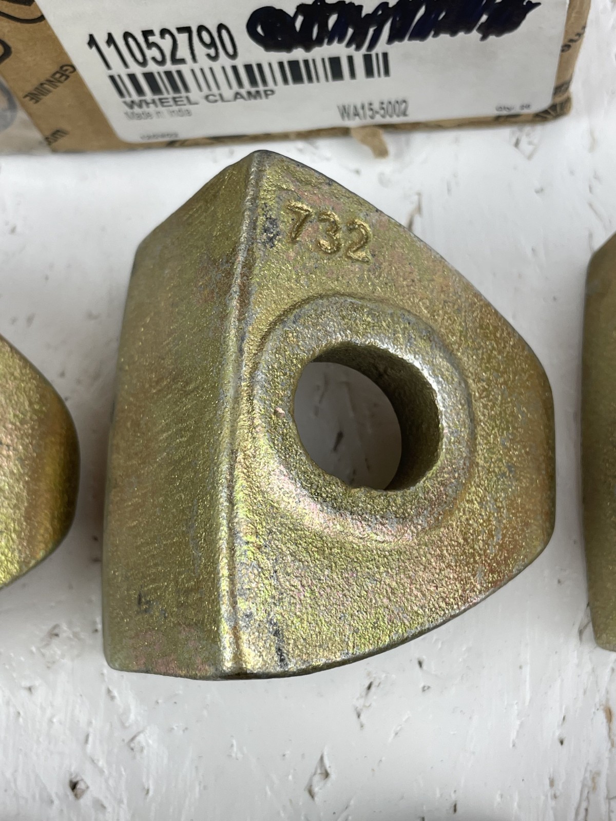 3/4 World American WA15-5002 Wheel Clamps for Dayton “F” Style Wheels – Lot of 8