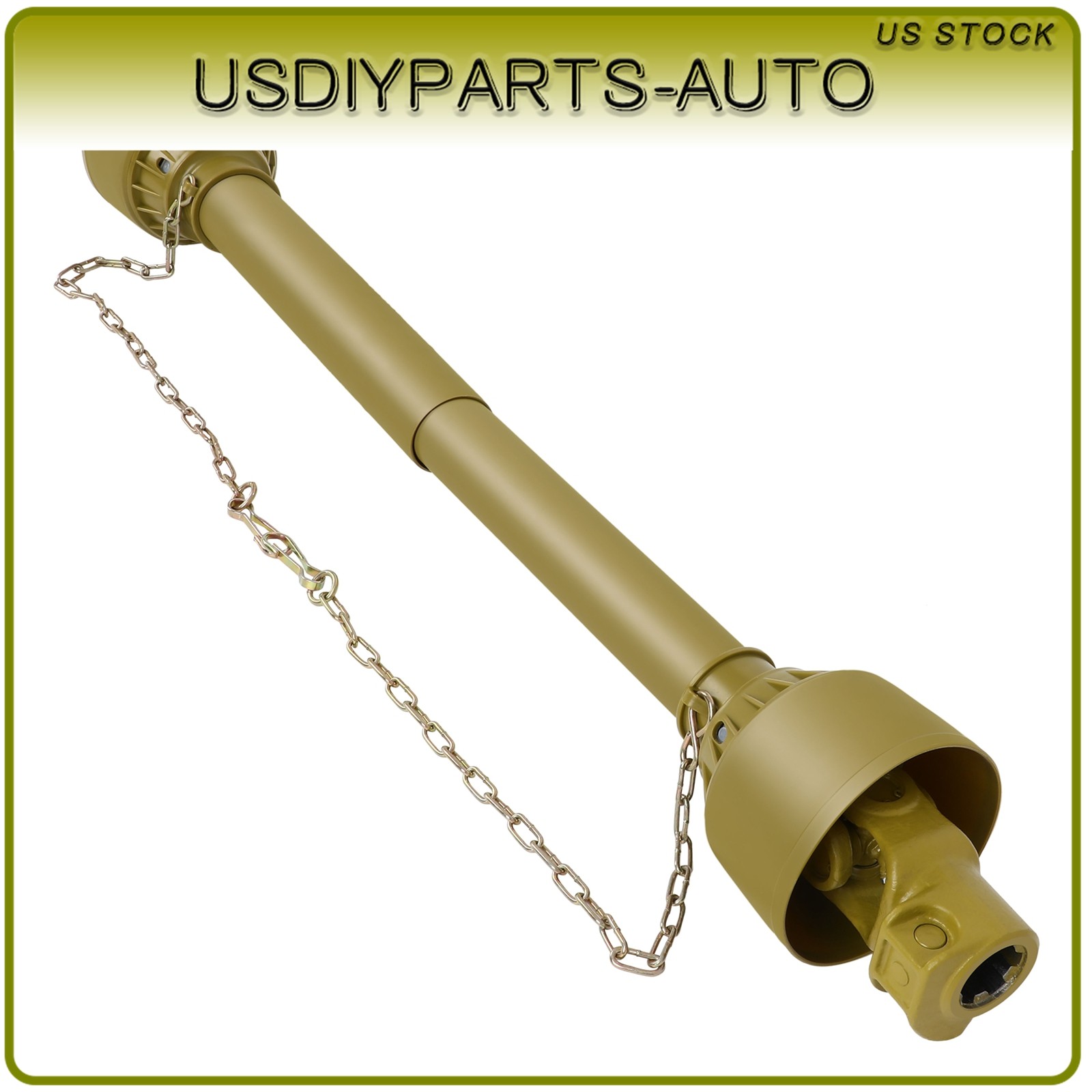 PTO Drive Shaft Fit For T1 Tractor 1-3/8″ x 6 Spline Both End 27 9/16″ 700 mm