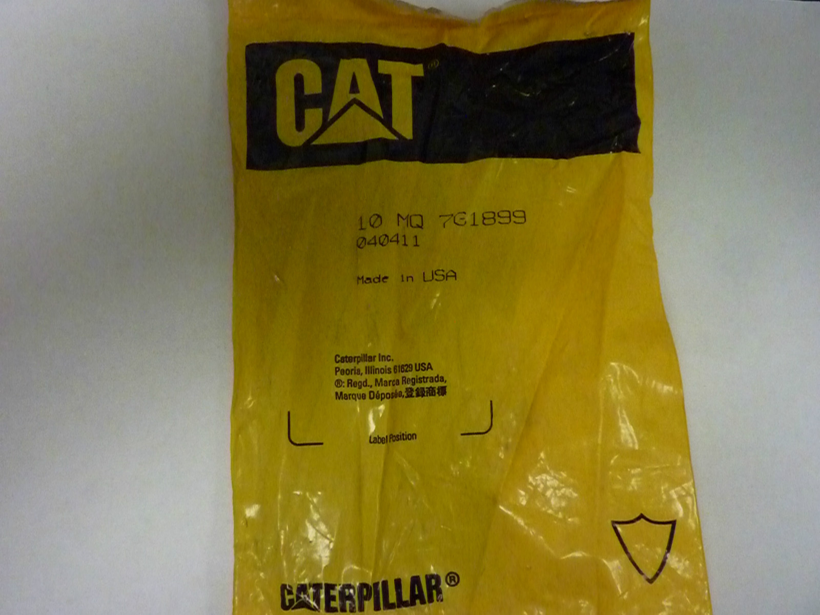 Caterpillar 7G1899 Shim Spacer Plate 3 Hole 6″ x 1-1/4″ 10 Pack