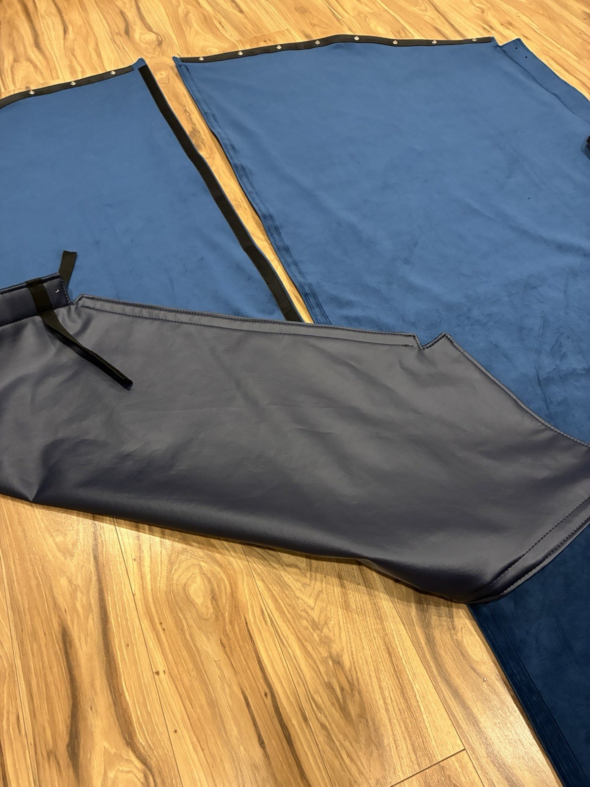 Kenworth W900 T600 Sleeper Interior Curtains. New. Interior Curtains Dark Blue