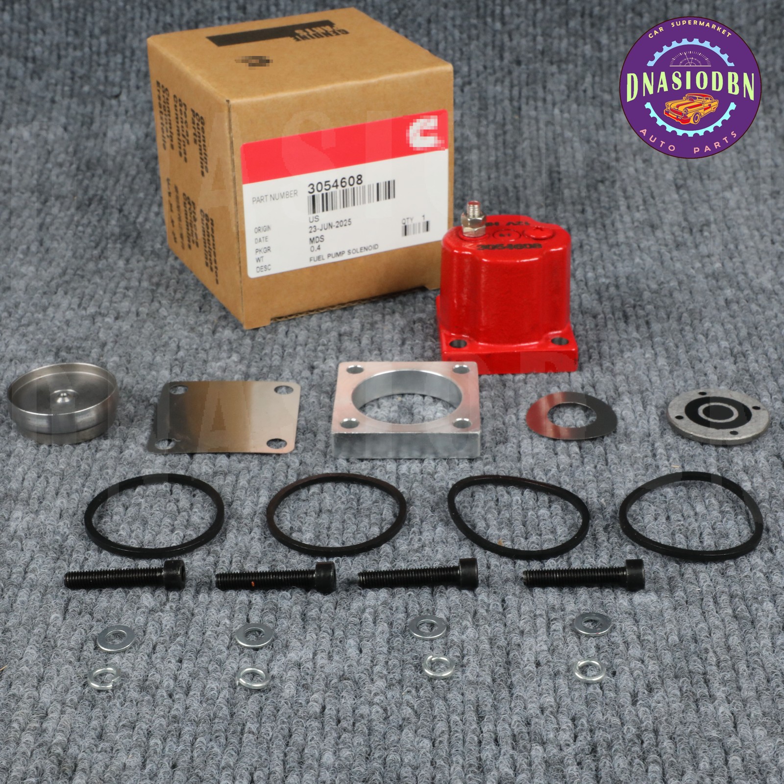 Fuel Shutoff Valve 180204 3054608 Fits For Cummins N14 PAI Solenoid 209940 New
