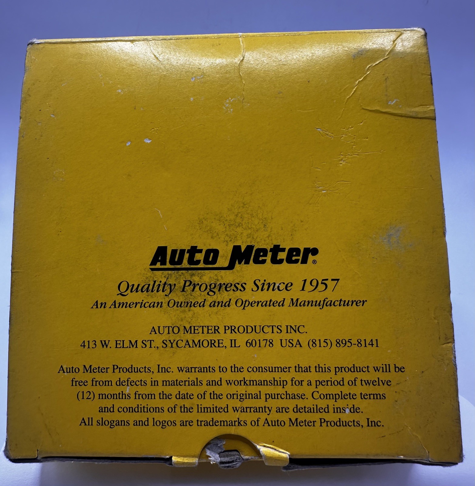 Auto Meter 4421 Ultra-Lite Oil Pressure Gauge 2-5/8 Inch 0-100 PSI Mechanical