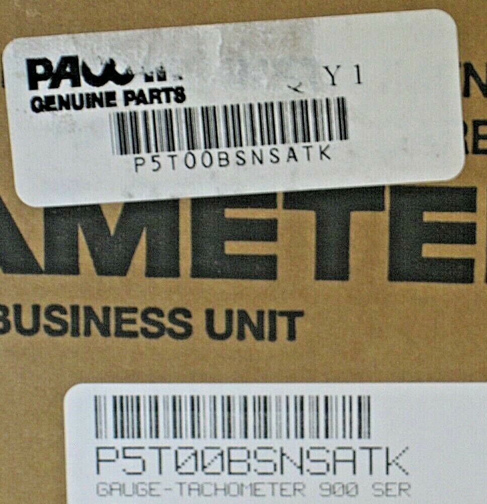~ BRAND NEW KENWORTH 5″ TACHOMETER 900 SERIES 3000 rpm’s from AMETEK w/ Hardware