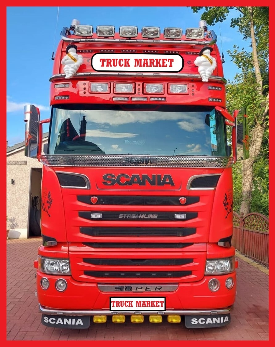 Scania 2006 – 2016 TUBULAR STONE CATCHER CHROME ( Written SCANIA )