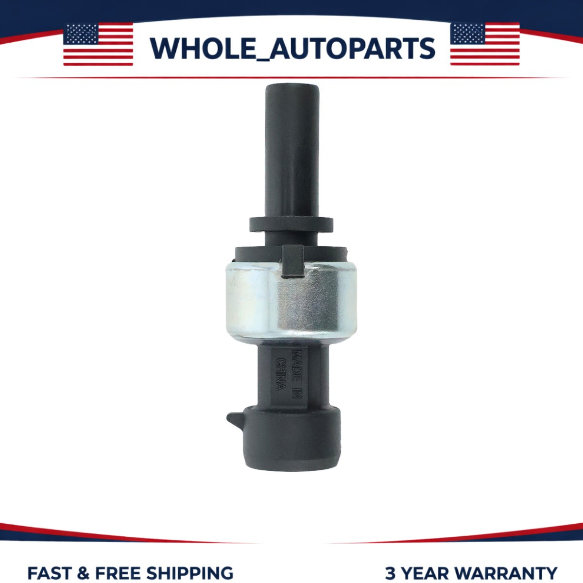 6CP3-17SVC For Kenworth & Peterbilt Air Brake Pressure Sensor New