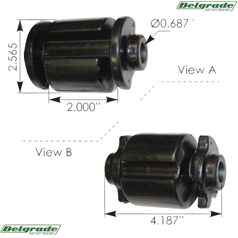M59021 Cabin Mount Bushing for Kenworth T660 T680 2013+ Ref# BABNR21