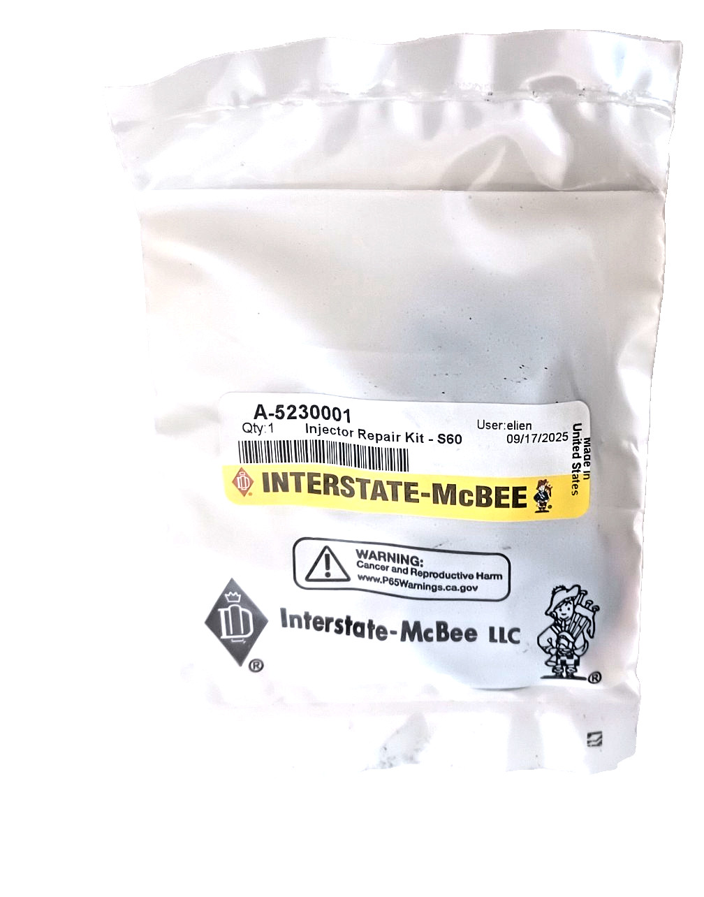 5230001 / 692071 (1 PACK ) Injector Repair Kit – Detroit Diesel S60 11.1L 12.7L