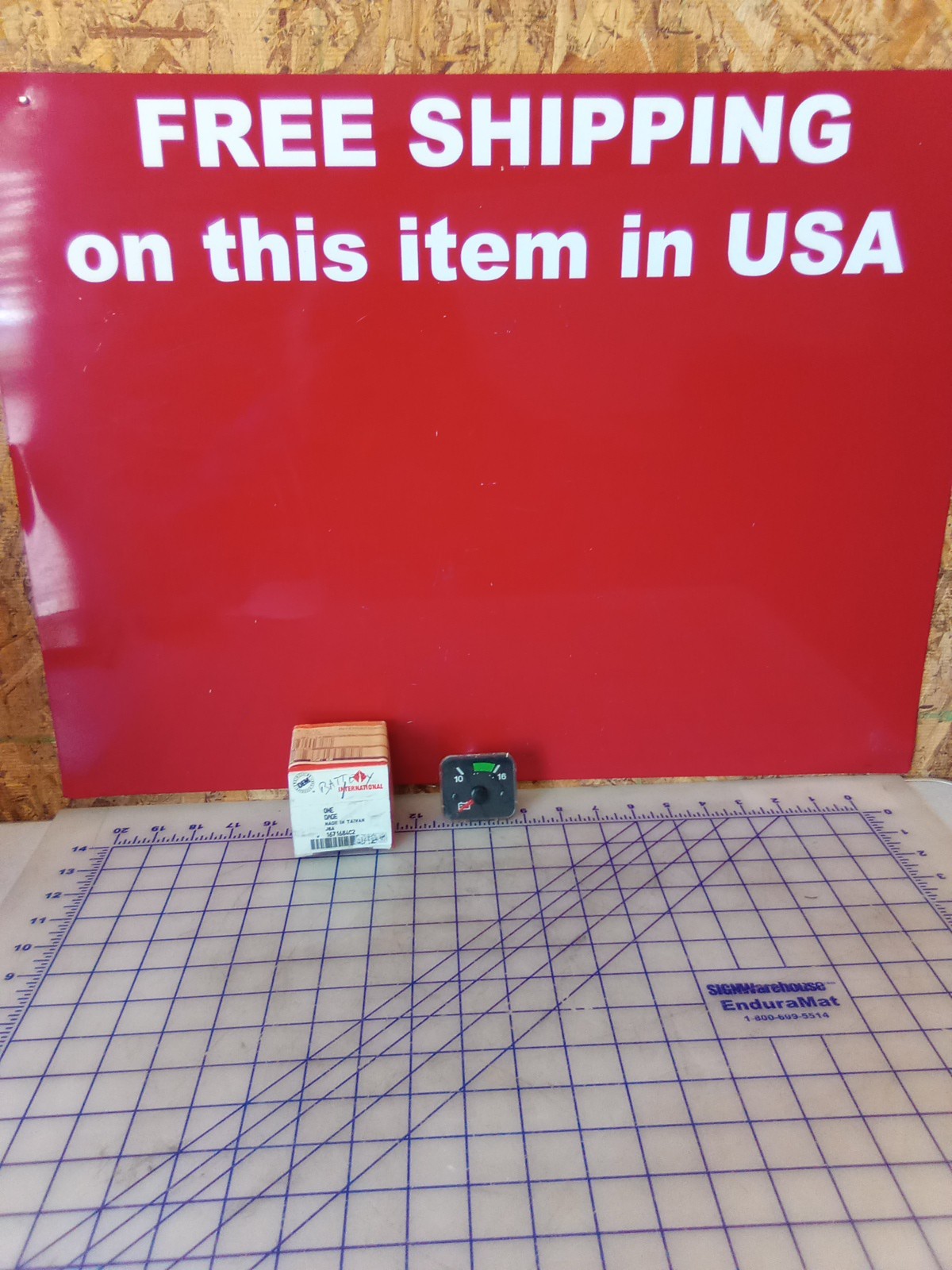 OEM International Parts 1671684C2, Battery Volt Meter Volt Gauge, New In Box,…