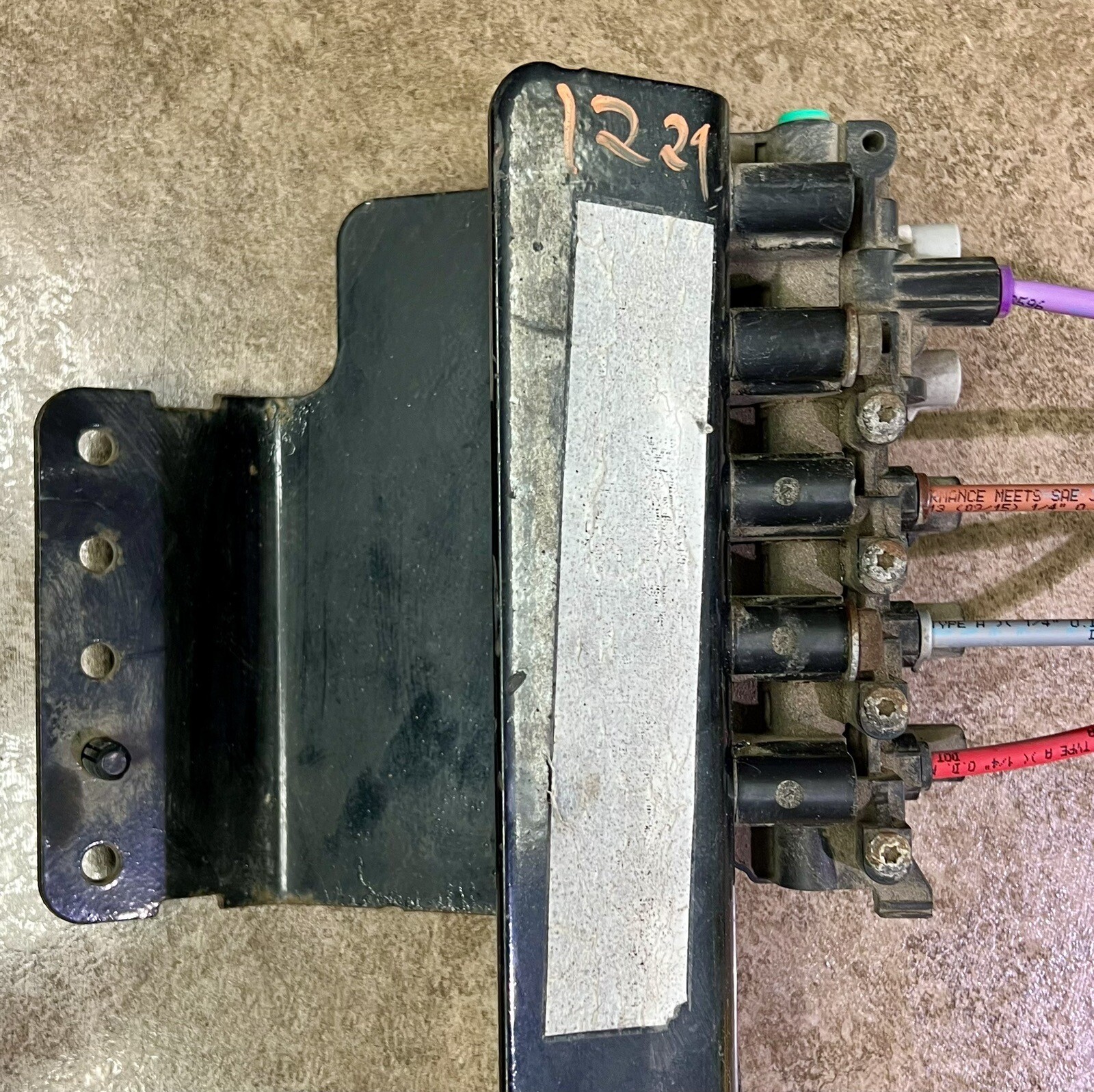 Paccar Air Brake Solenoid Assembly With Bracket K052287 *Ready To Ship*