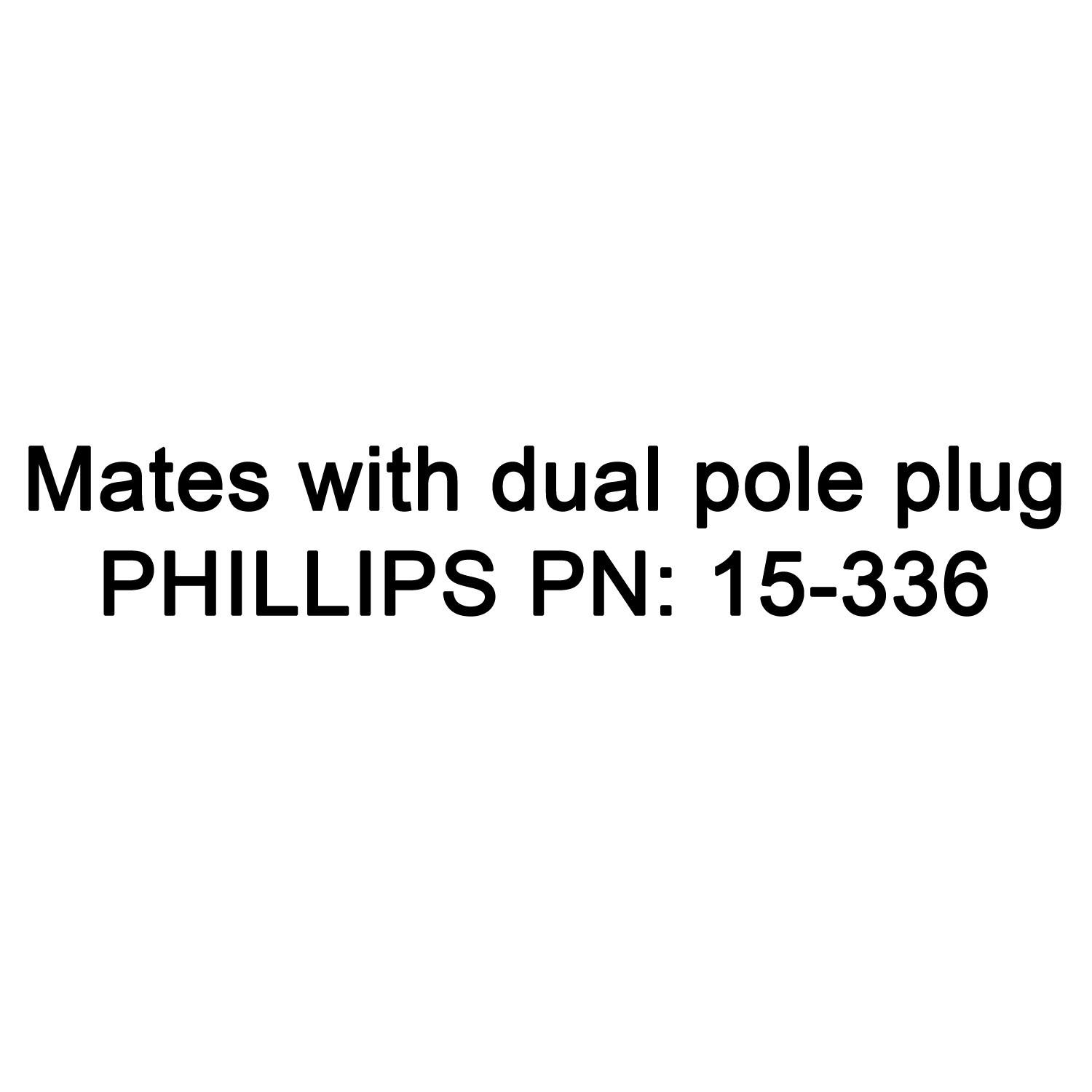PHILLIPS Zinc Die-Cast Horizontal 2-Way Pole Socket 15-326
