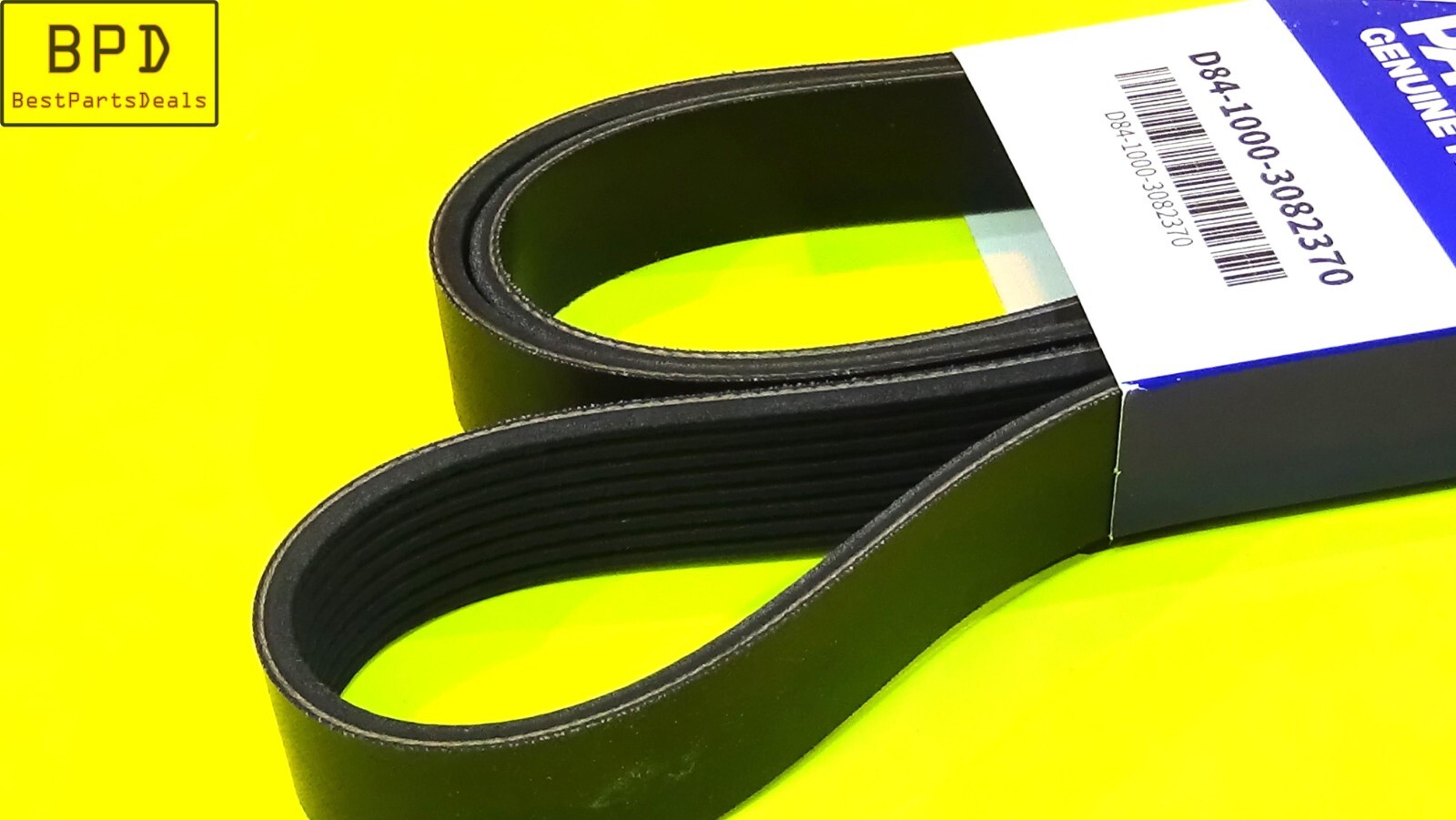 Genuine Poly Rib Serpentine Belt OEM PACCAR D84-1000-3082370