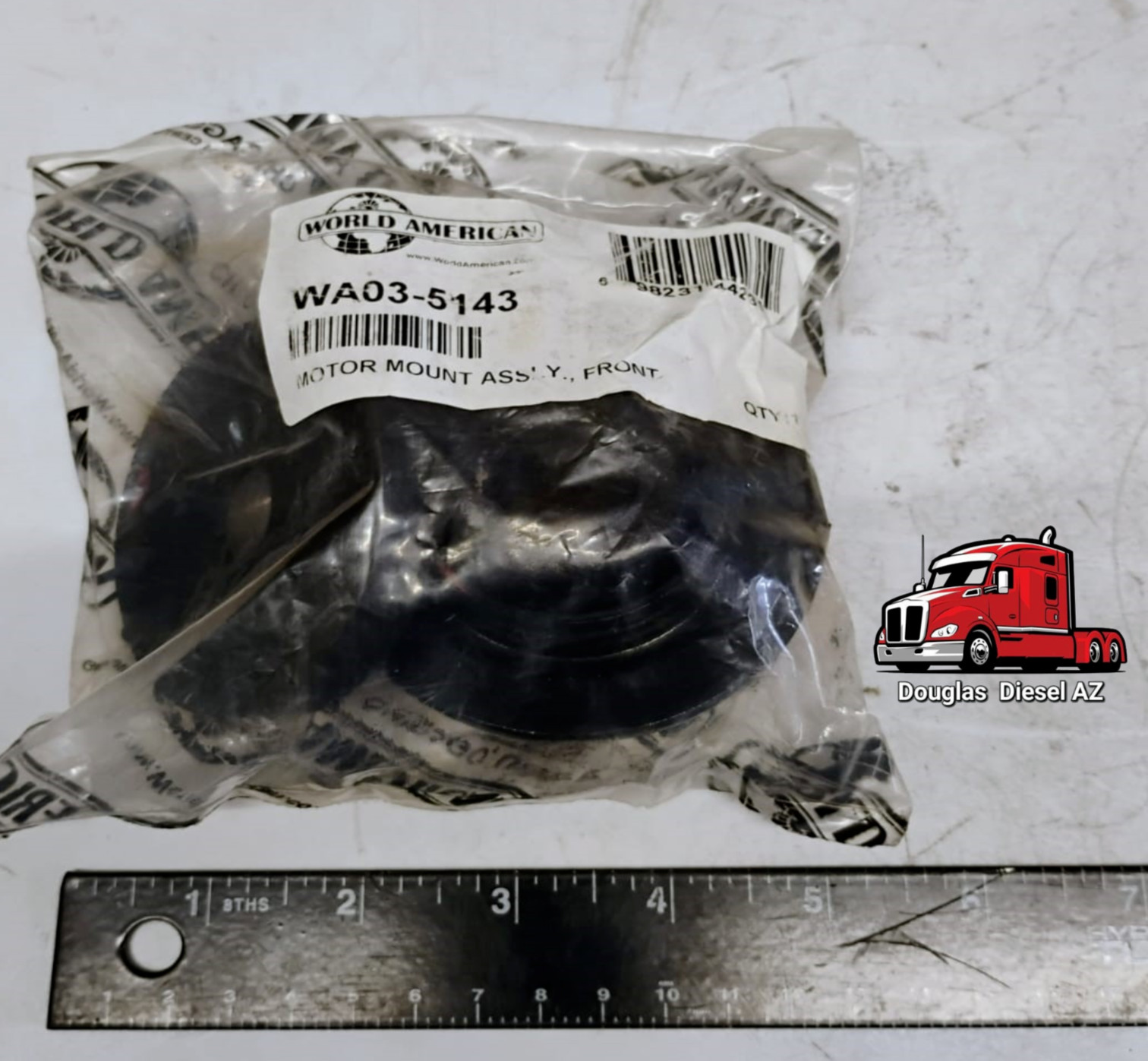 Front Motor Mount. WORLD AMERICAN# WA03-5143. Ref# Kenworth K066-404 K066-406