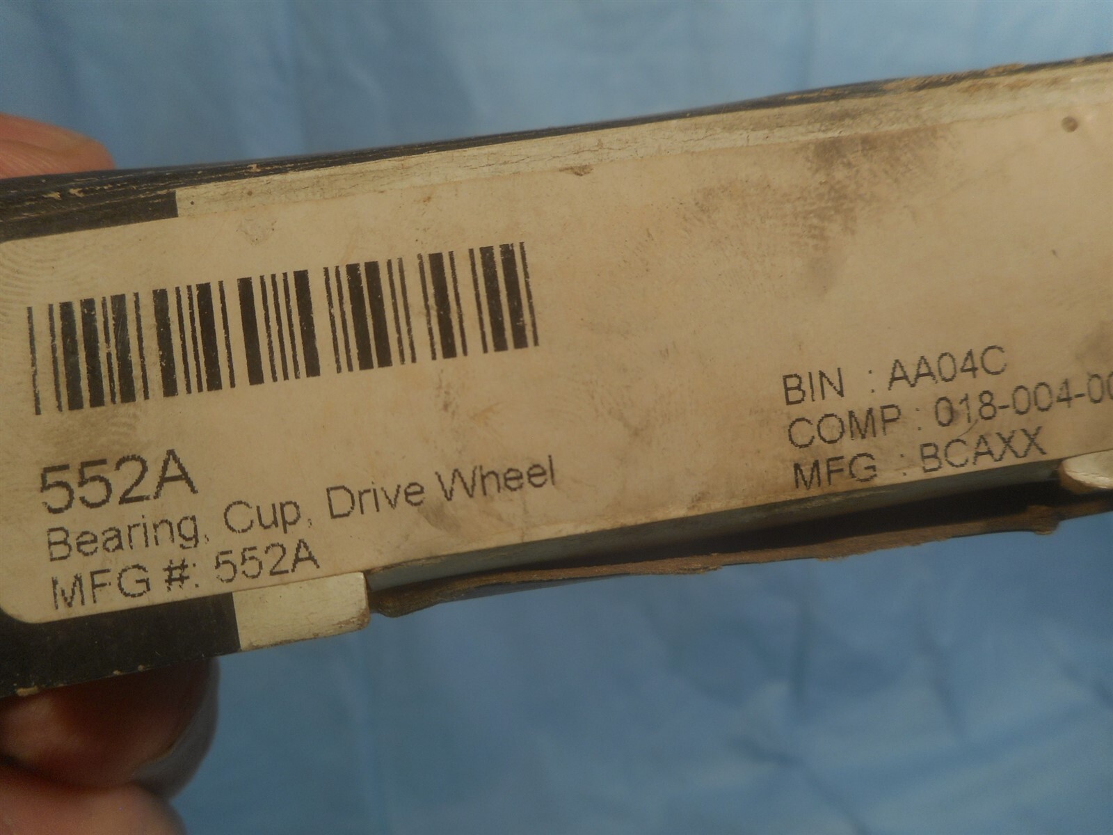 BCA Federal Mogul 552A Tapered Roller Bearing Cup Race New