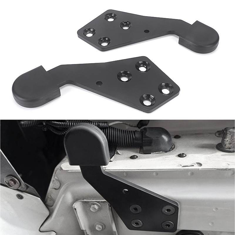 Pair LH+RH HLK2733L HLK2733R Hood Guide Poly For Select International Trucks