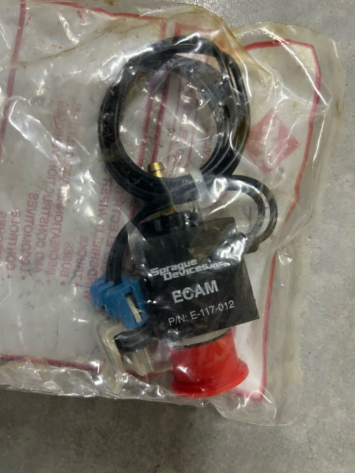 Sprague Devices E-117-030 ECAM Solenoid; E-117-012; New Flyer Parts 142762