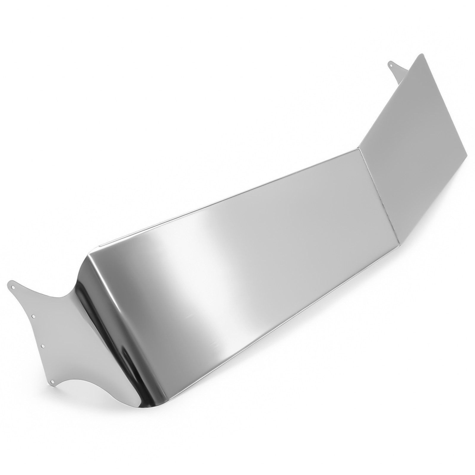 For Peterbilt 377 378 379 335 386 Silver 13″ Drop Sun Visor 304 Stainless Steel