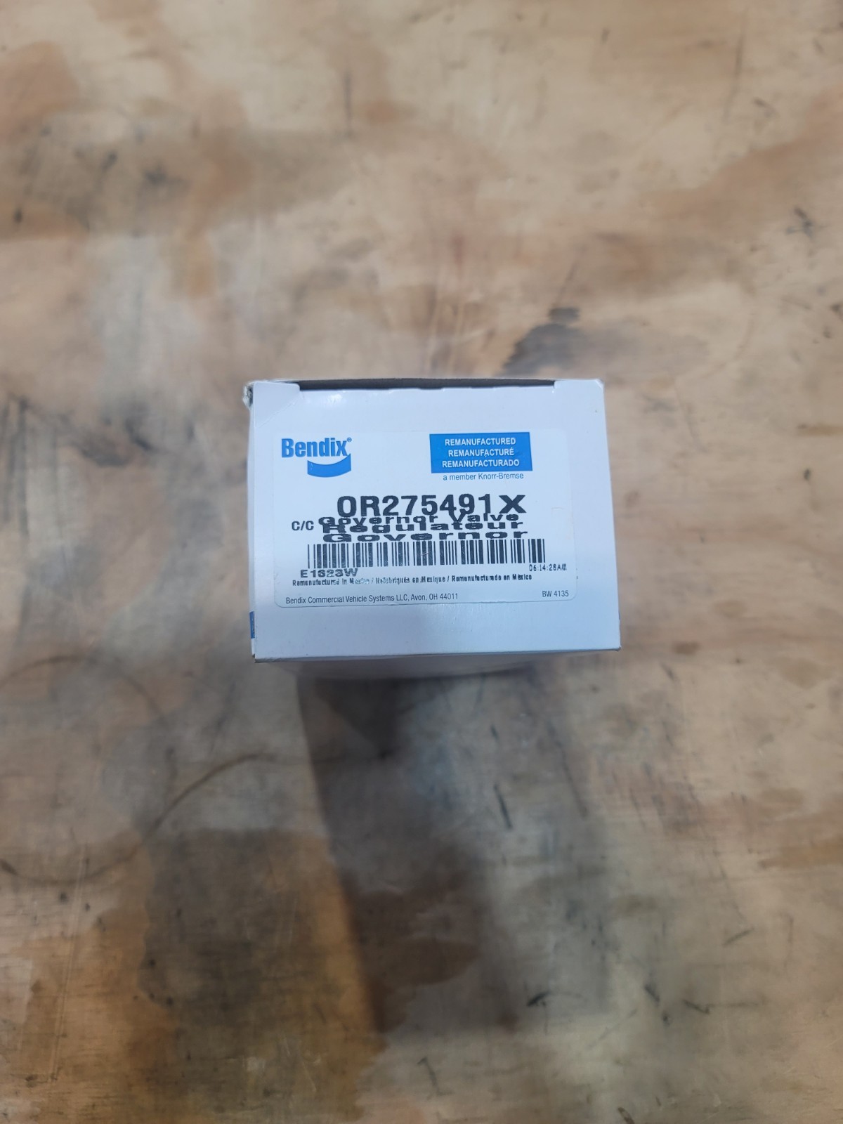 BENDIX D-2 CORELESS GOVERNOR VALVE – PN: OR275491X (REMANUFACTURED)