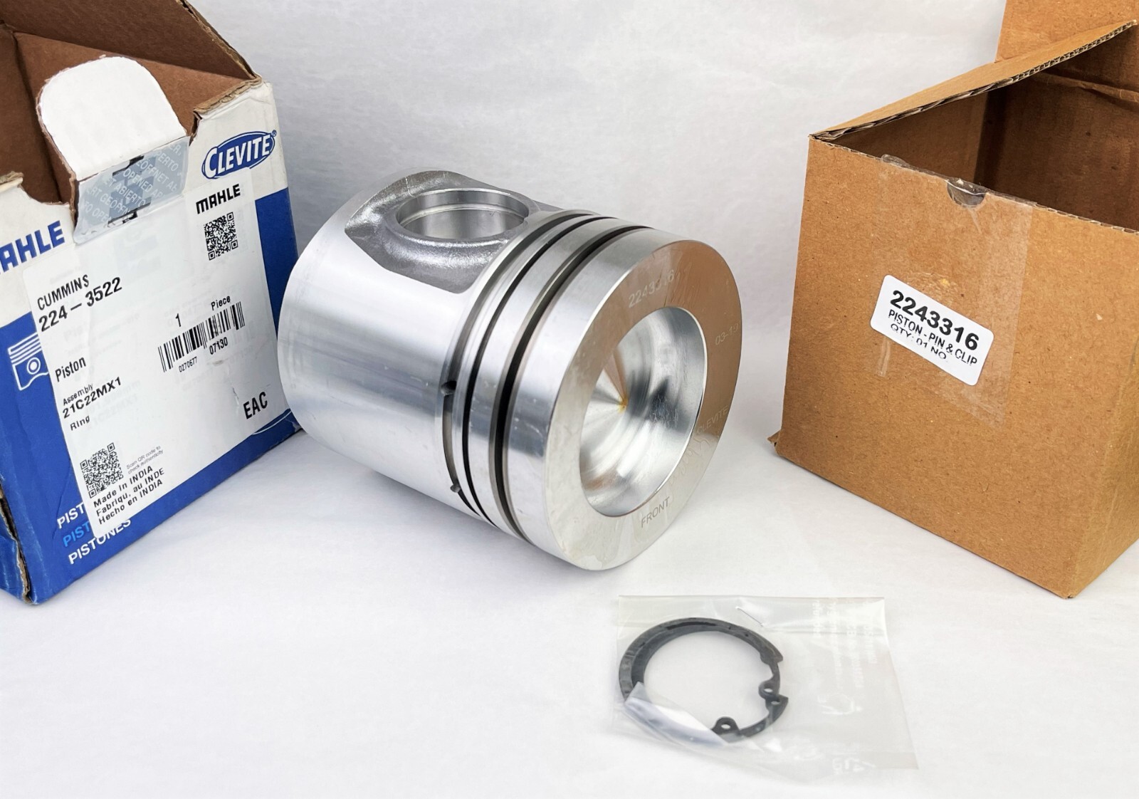 Mahle Clevite 224-3522 Piston Set