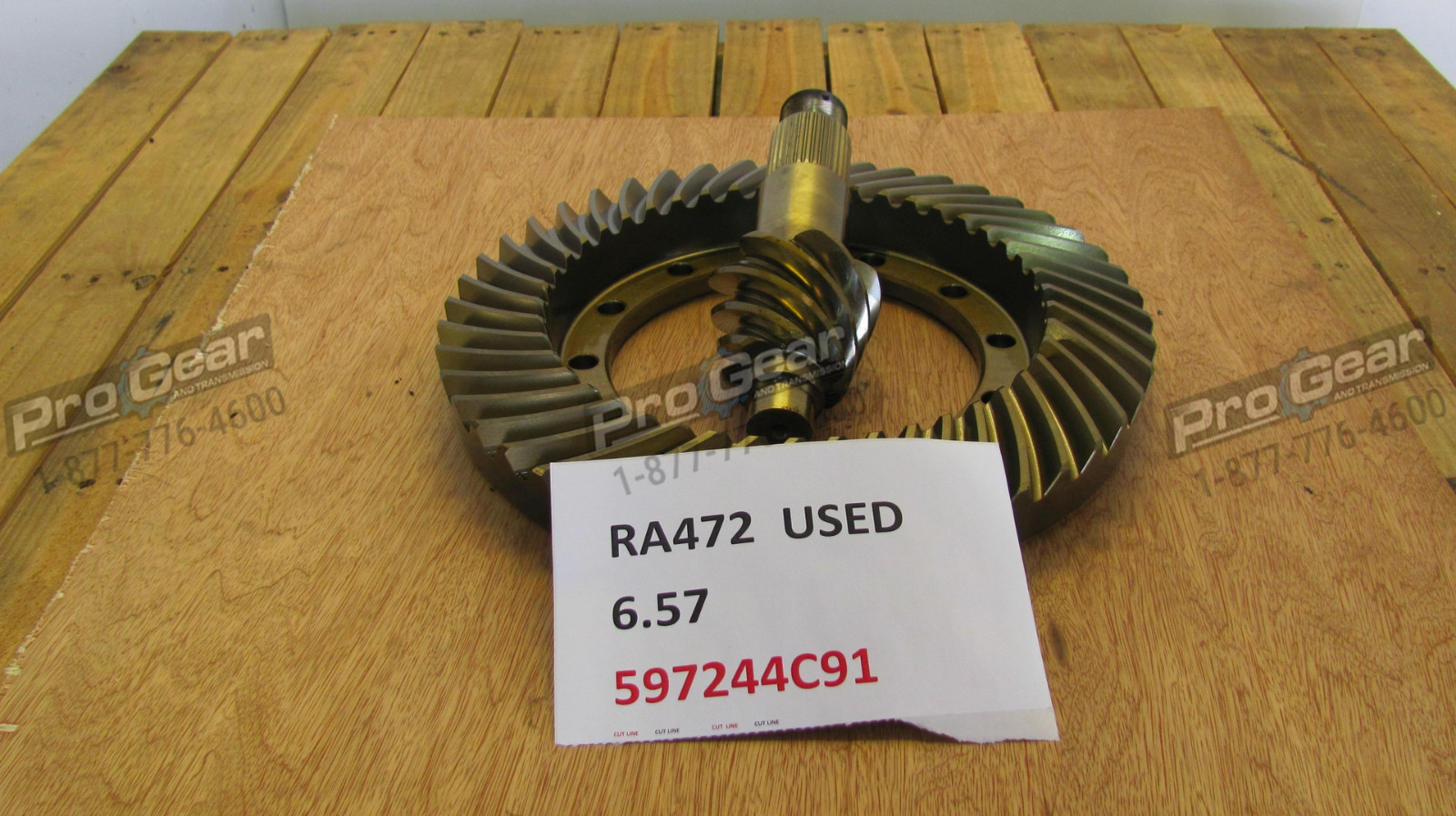 RA472 6.57 RATIO GEAR SET DANA SPICER INTERNATIONAL 597244C91 RA42 RA44 RA47