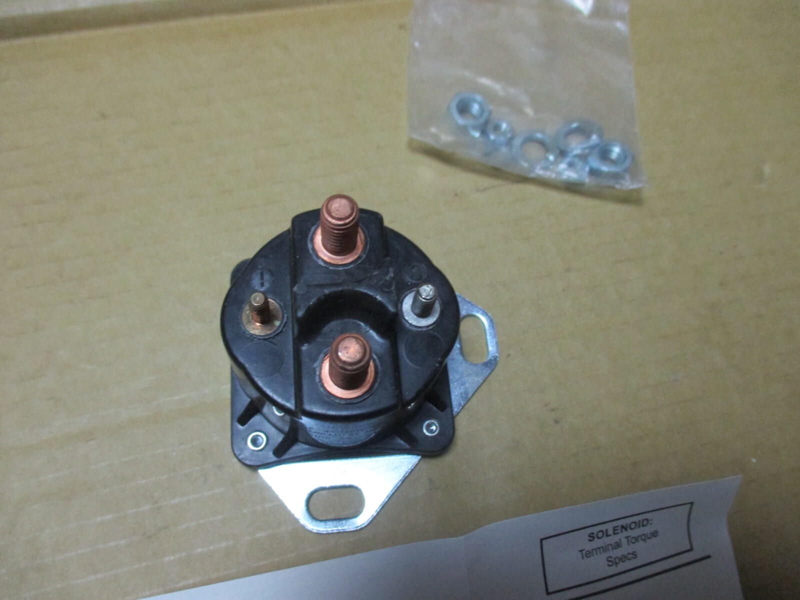 15-436 AMETEK SOLENOID W/SUPPRESSION DIODE 12V PRESTOLITE SWITCH TRUCK PARTS NEW