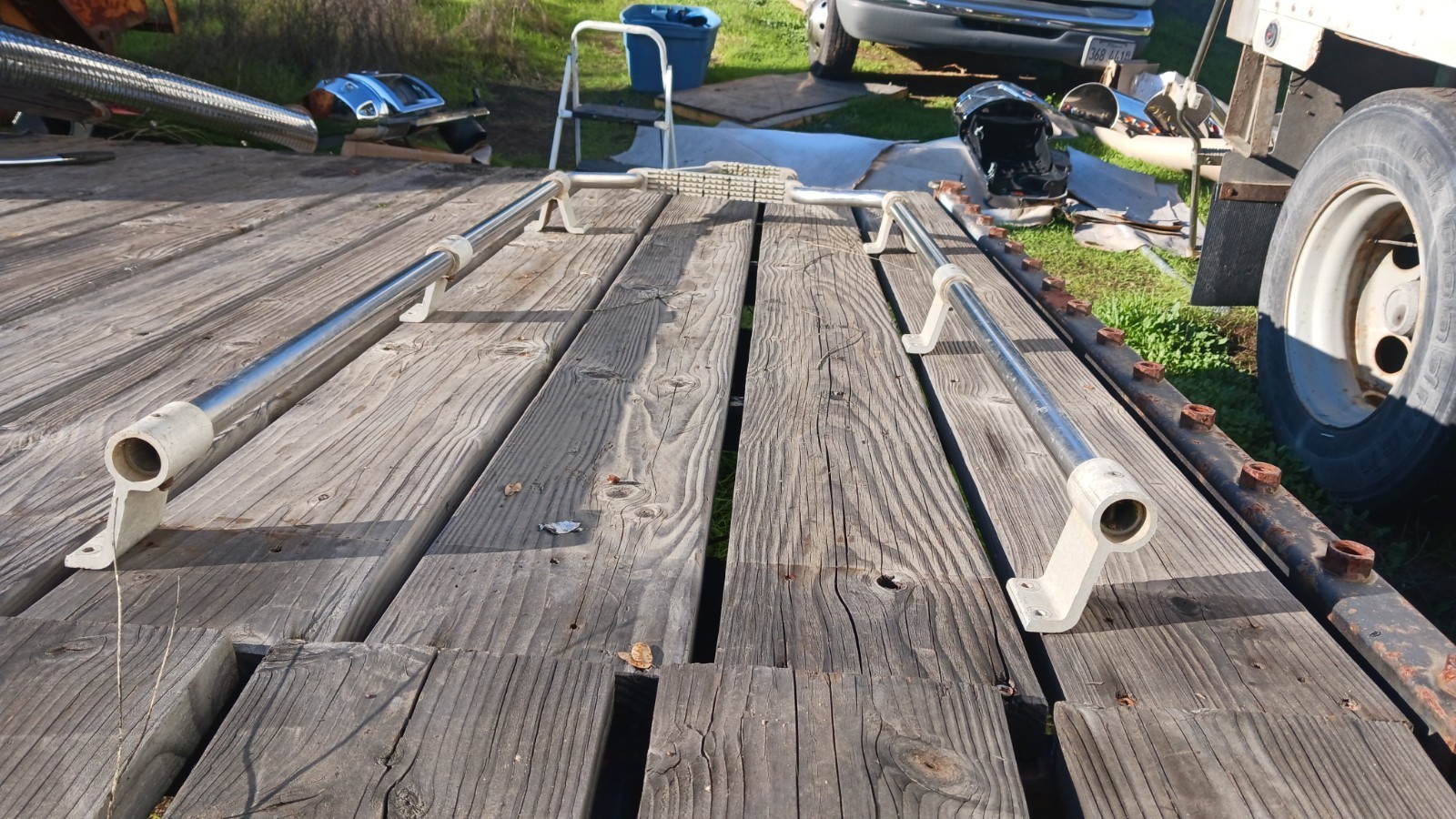 Kenworth K100E Grab Handles Steps, Kenworth K100 Cabover Step