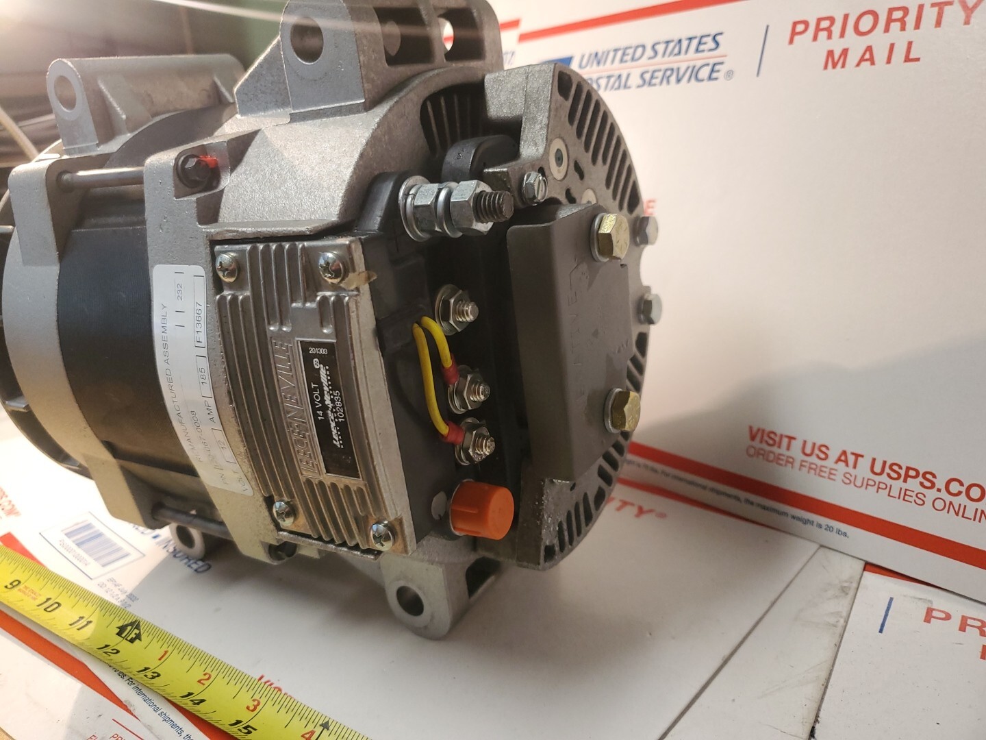 D&W 120-067-0008 D&W Remanufactured Leece Neville Prestolite Alternator 4900 ,T1