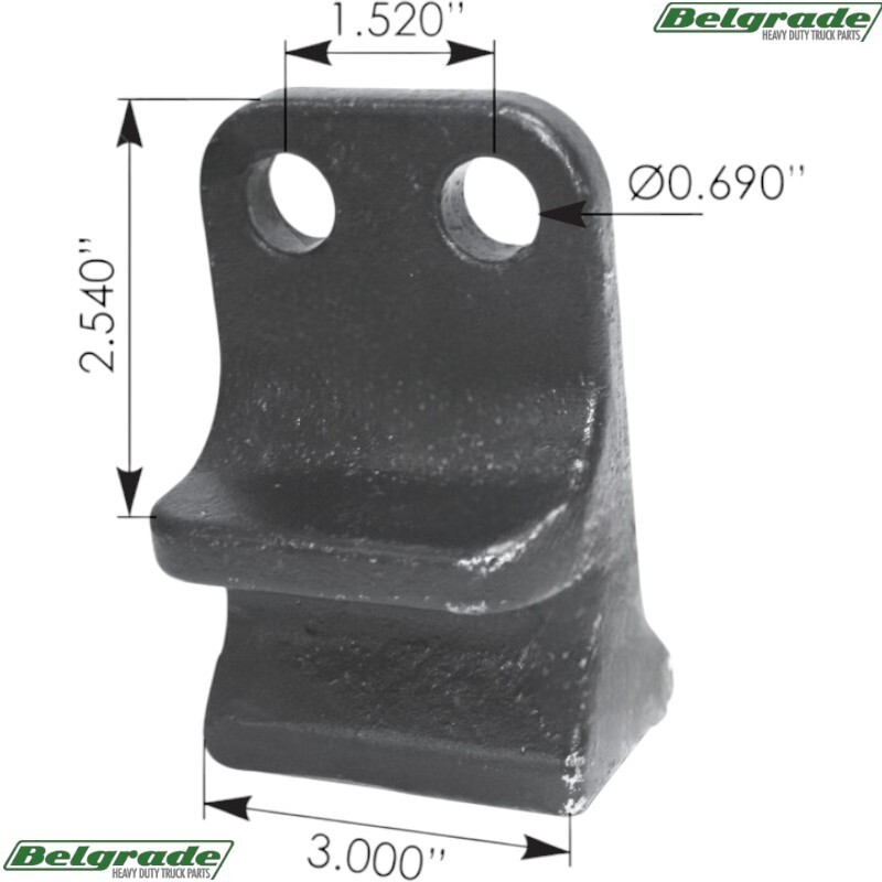 MN11031 Axle Bump Stop Neway ADZ Series Replaces 90045600