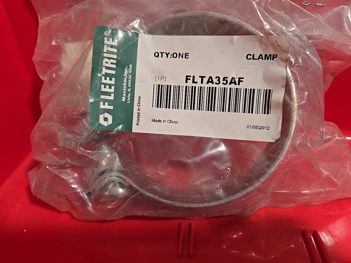 NOS Lot Of 2 Navistar/Fleetrite FLTA35AF 3.5 HD, Pre-Form, Aluminum
