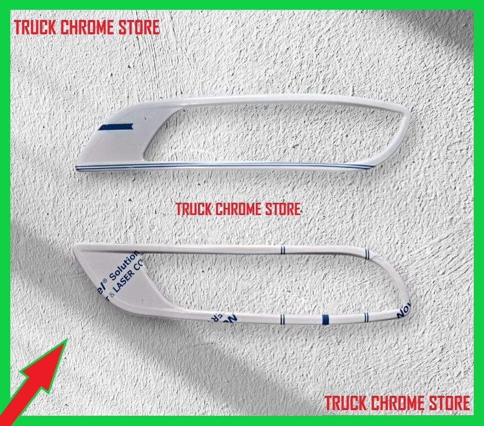 DAF XF 106 FOG FRAME CHROME Super Polished Stainless Steel. ( 1 SET )