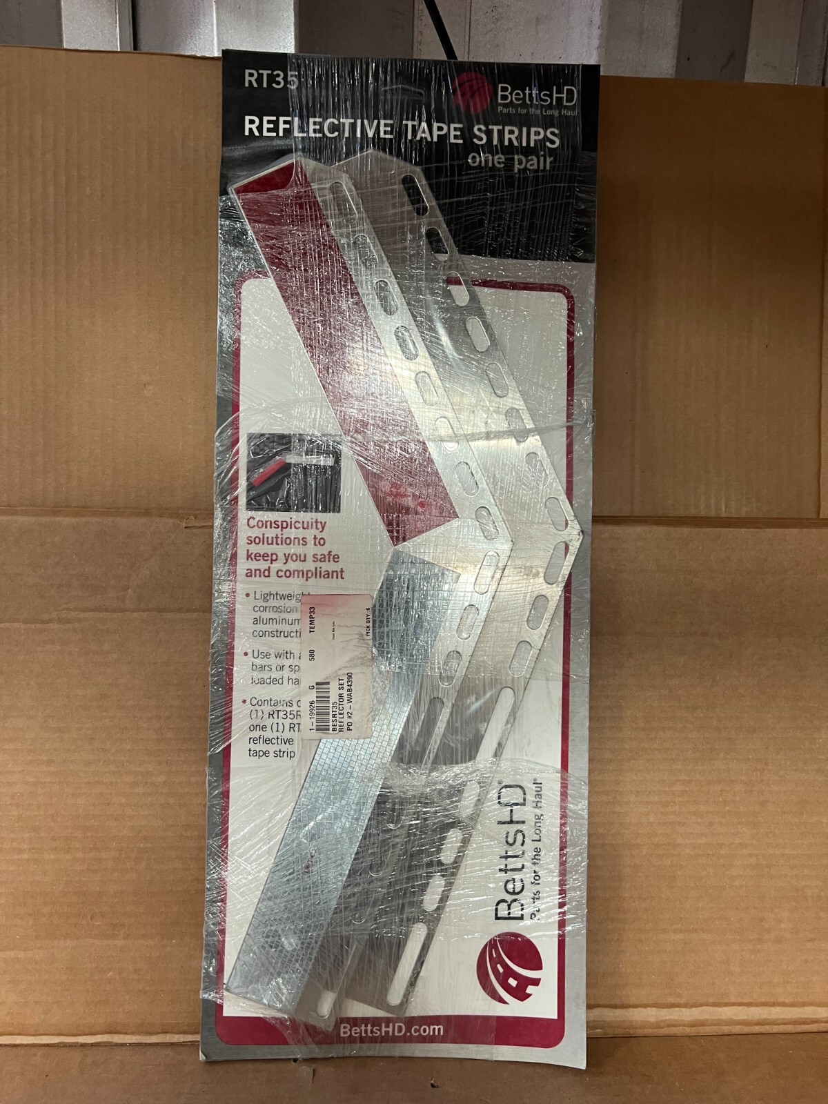 Betts HD RT35 Reflective Tape Strips Flap RT35