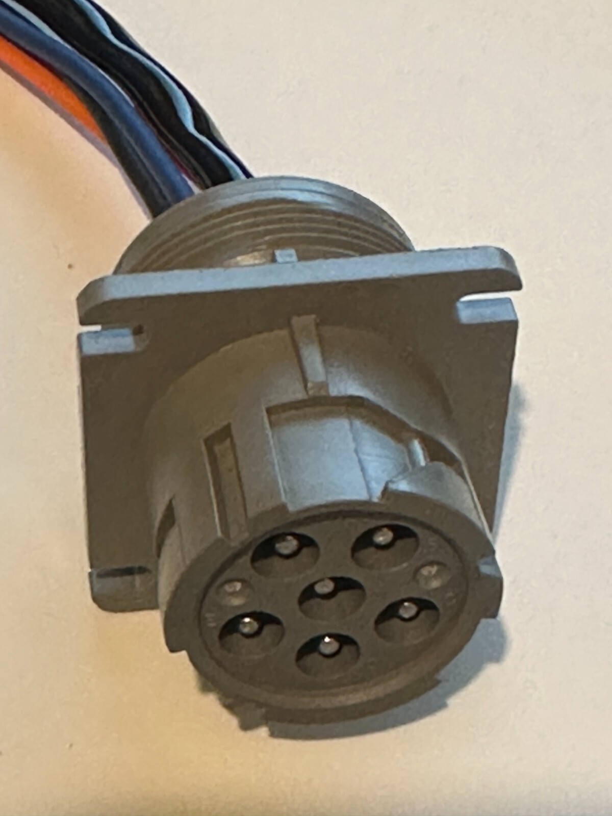 Heavy Duty Truck 6 Pin Deutsch J1708 Diagnostic Connector Pigtail HD10-6