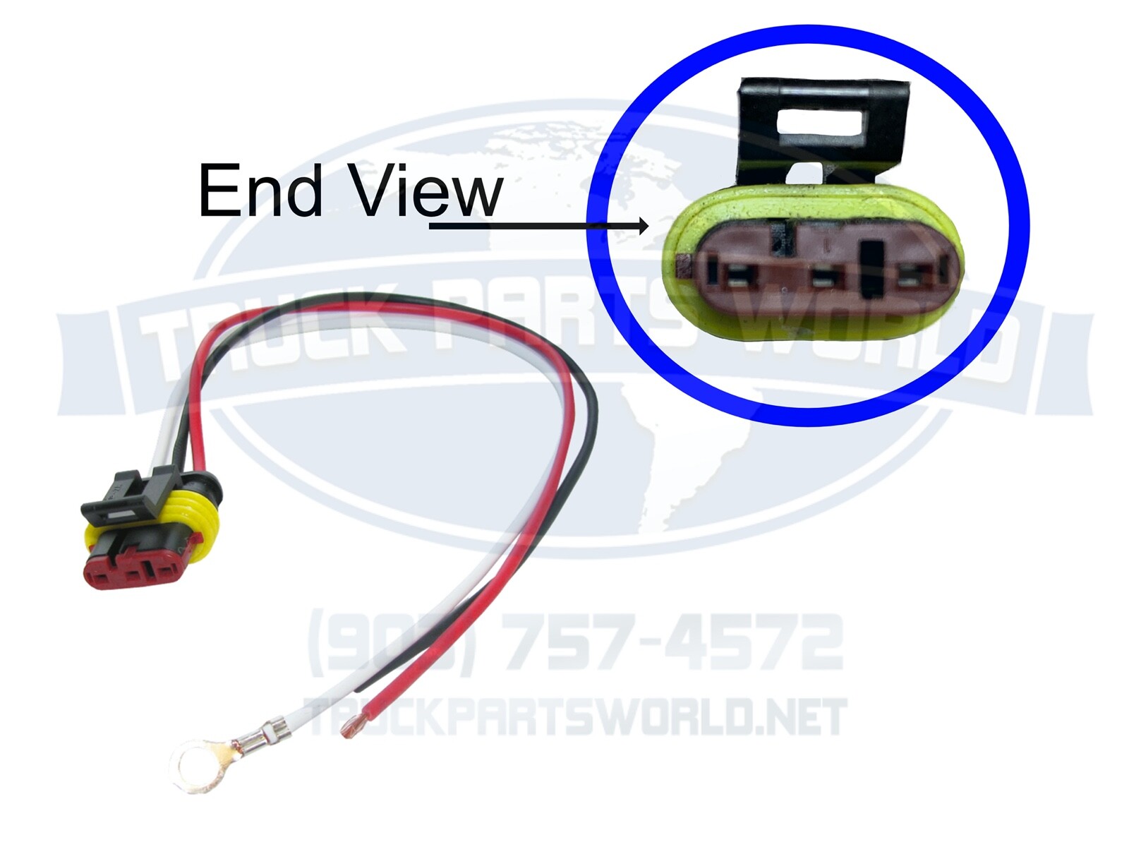 Fit N’ Forget Pigtail Stop/Tail/Turn Same as Truck-Lite 94707 Grote 66861 417-49