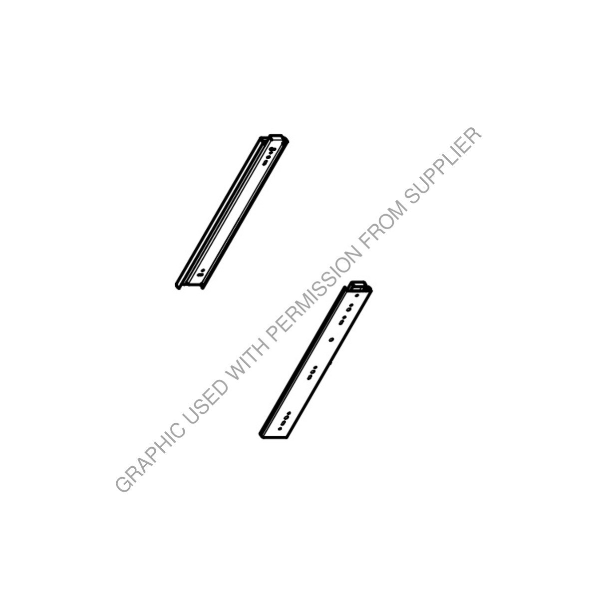 PACCAR FREIGHTLINER INDEL B FRIDGE G543 COMPONENT, FRIDGE RAIL BRAND NEW B3