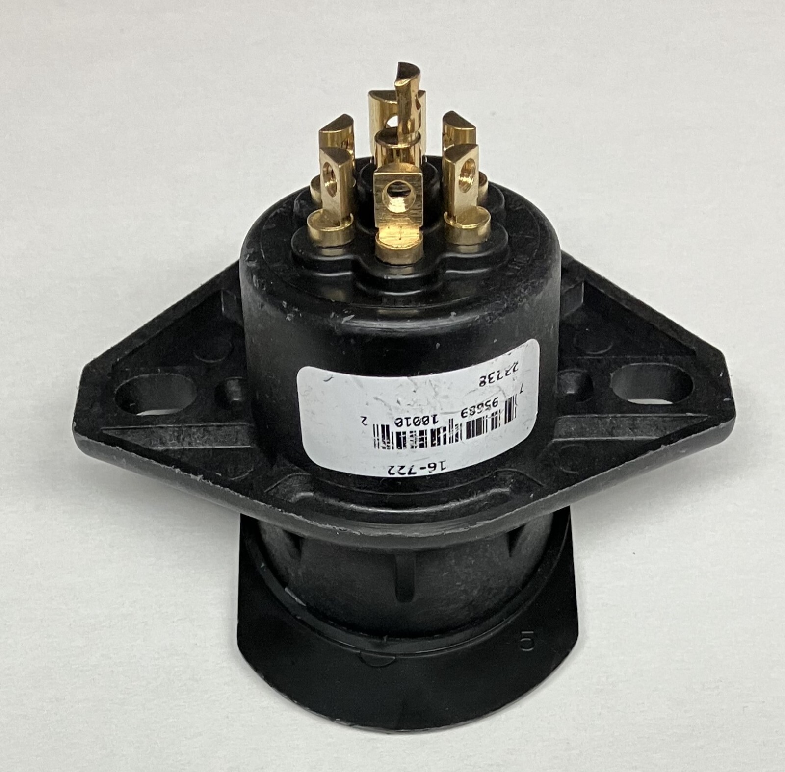 PHILLIPS 16-722 Sta-Dry 7-way Nylon Receptable Ring Terminal