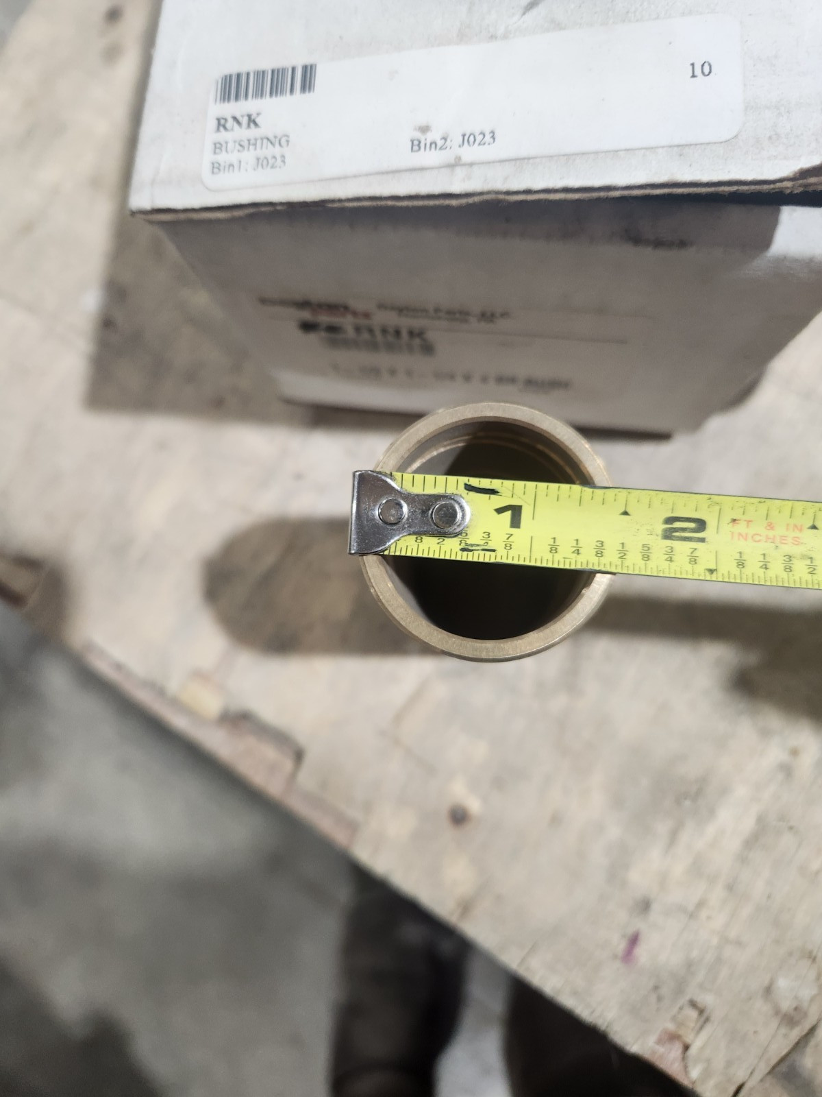Qty 3** Dayton RNK Bronze Bushing 1-1/2” x 1/4” 4”