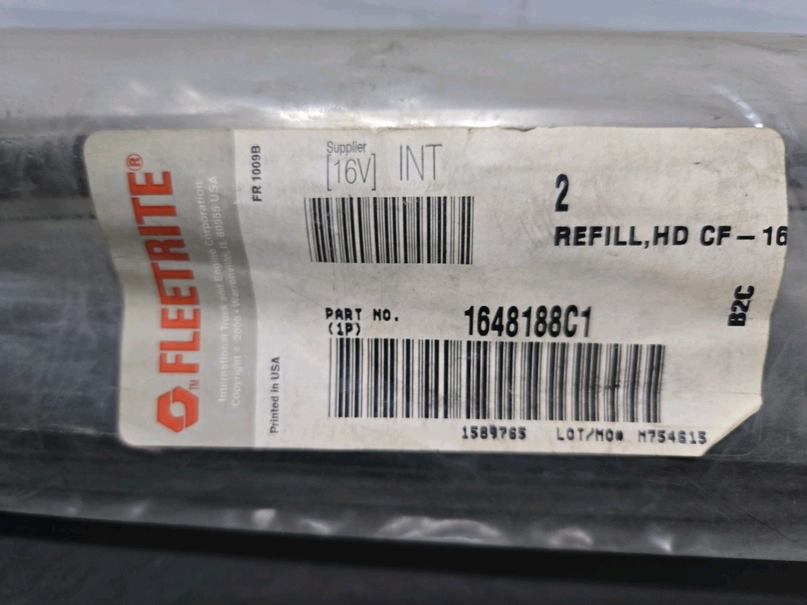 NOS International 1648188C1 Windshield Wiper Blade Refill, 16″ 2 Pack