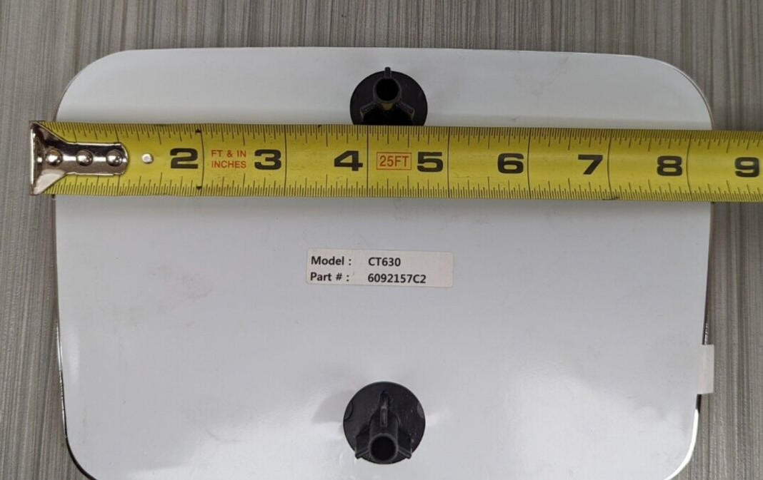 6092157C2 Caterpillar CAT Truck Hood Emblem 8 1/2 x 5 1/2 CT630 Collector NEW