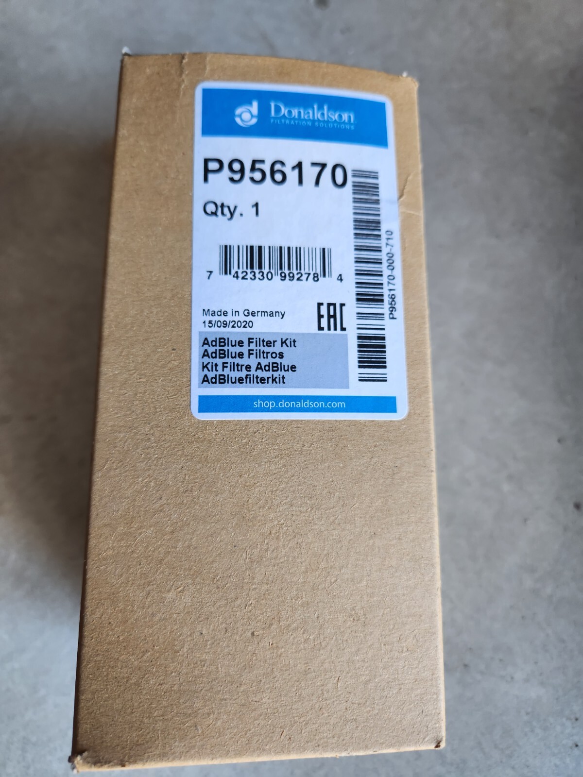 Donaldson P956170 AD Blue/ Diesel Exhaust Filter