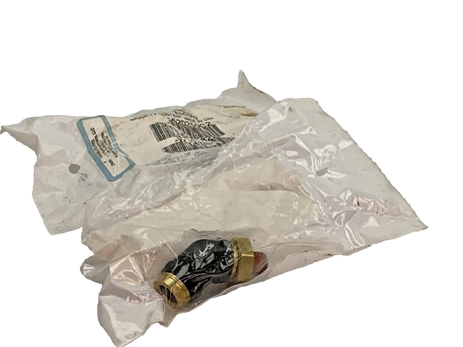2 PACK Genuine International 3520250C2 Air Brake Compression 45° Elbow 3/8 x 1/8